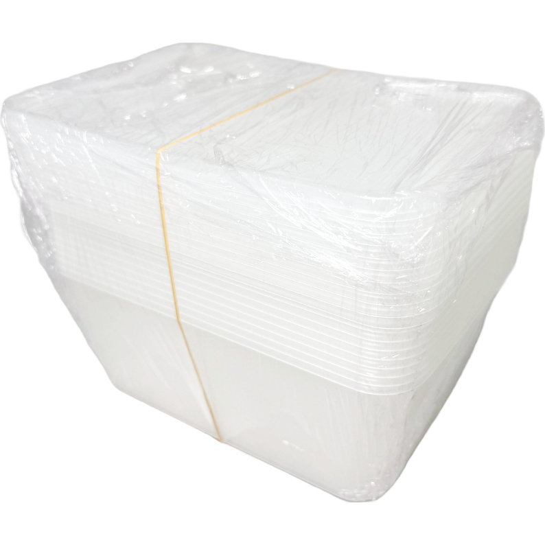 [8888] Plastic Box With Lid 10 Pieces Per Pack