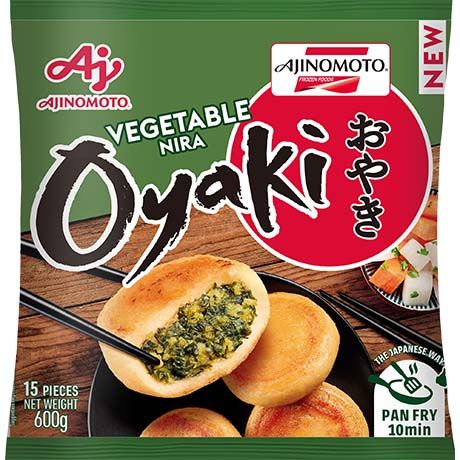 AJINOMOTO Stuffed Dumpling Oyaki Vegetable Nira 600g