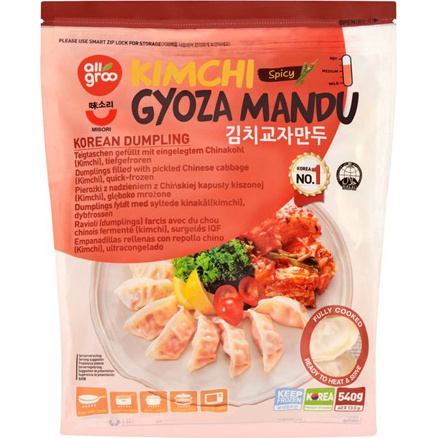 ALL GROO Gyoza Mandu Kimchi 540g