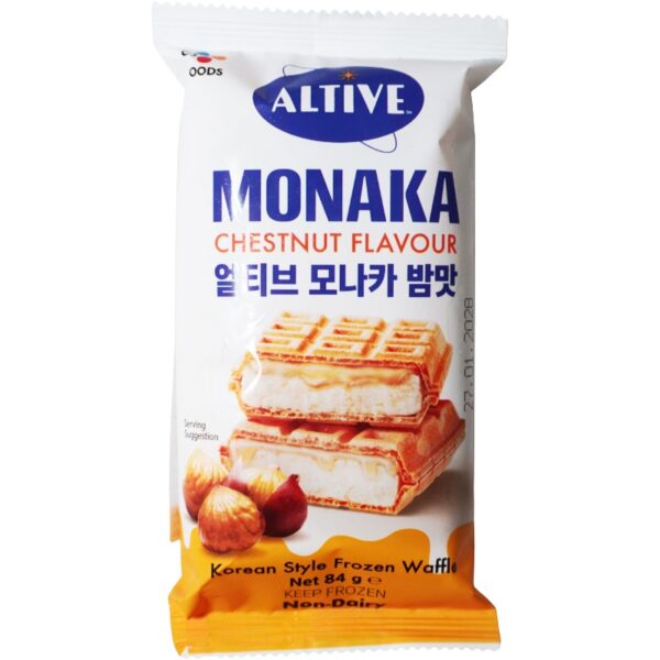 ALTIVE Monaka Ice Cream Sandwich Chestnut 82g