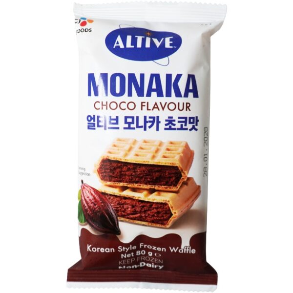 ALTIVE Monaka Ice Cream Sandwich Chocolate 82g