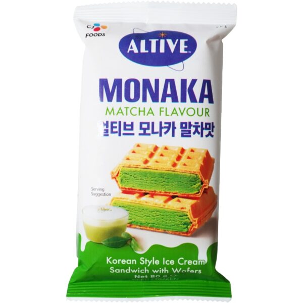 ALTIVE Monaka Ice Cream Sandwich Matcha 82g