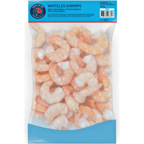 ASIAN PEARL Whiteleg Shrimp 26/30 400g