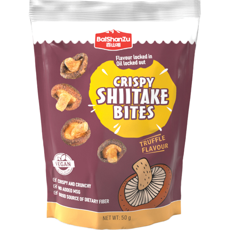BAI SHAN ZU Crispy Shiitake Bites Truffle Flavour 50g