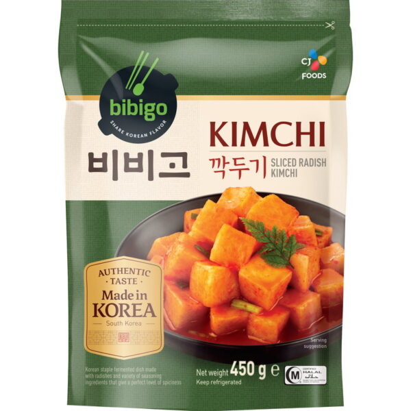 BIBIGO Diced Radish Kimchi 450g