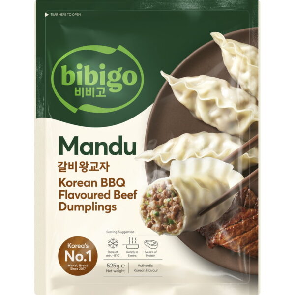 BIBIGO Gyoza beef BBQ 525g