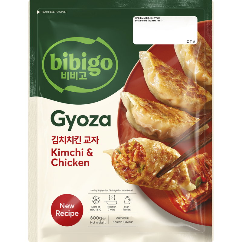 BIBIGO Gyoza Kimchi & Chicken 600g