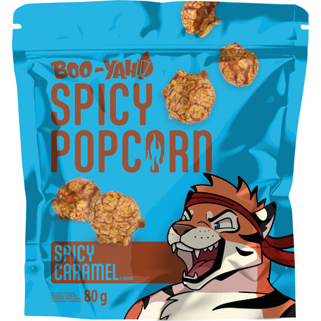 BOO-YAH Popcorn Spicy Caramel 80g