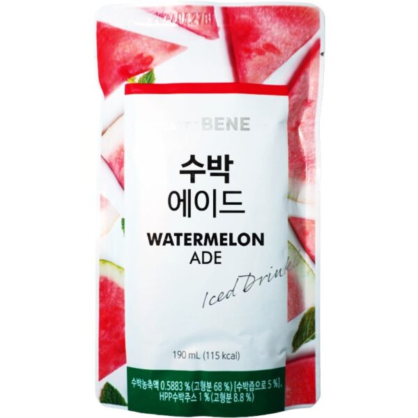 CAFFE BENE Watermelon ADE Drink 190ml