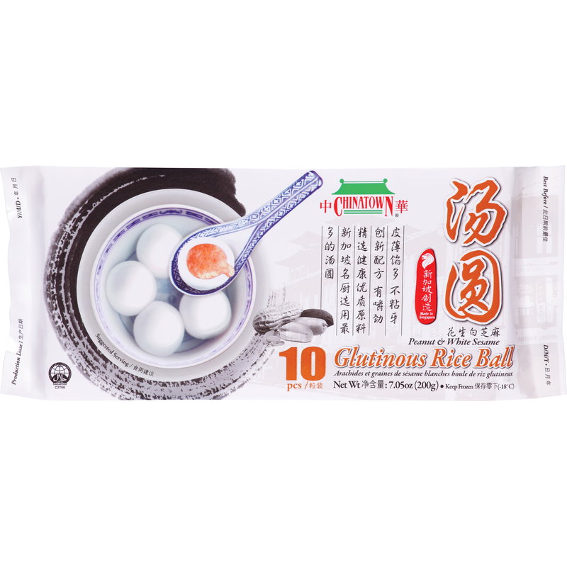 CHINATOWN Glutinous Rice Ball Peanut White Sesame 200g