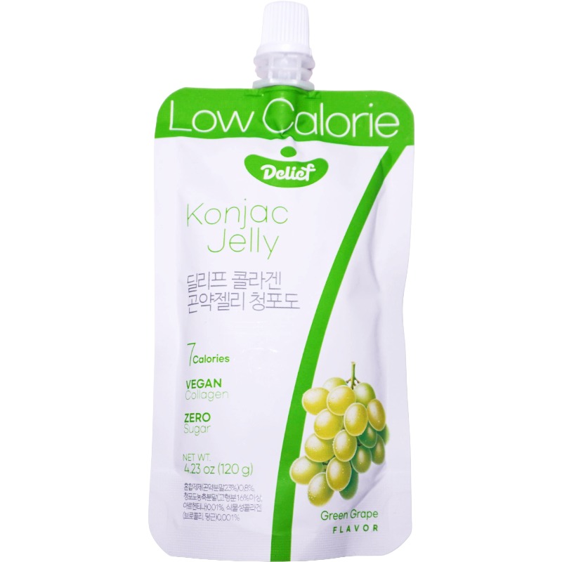 DELIEF Konjac Jelly Green Grape 130ml