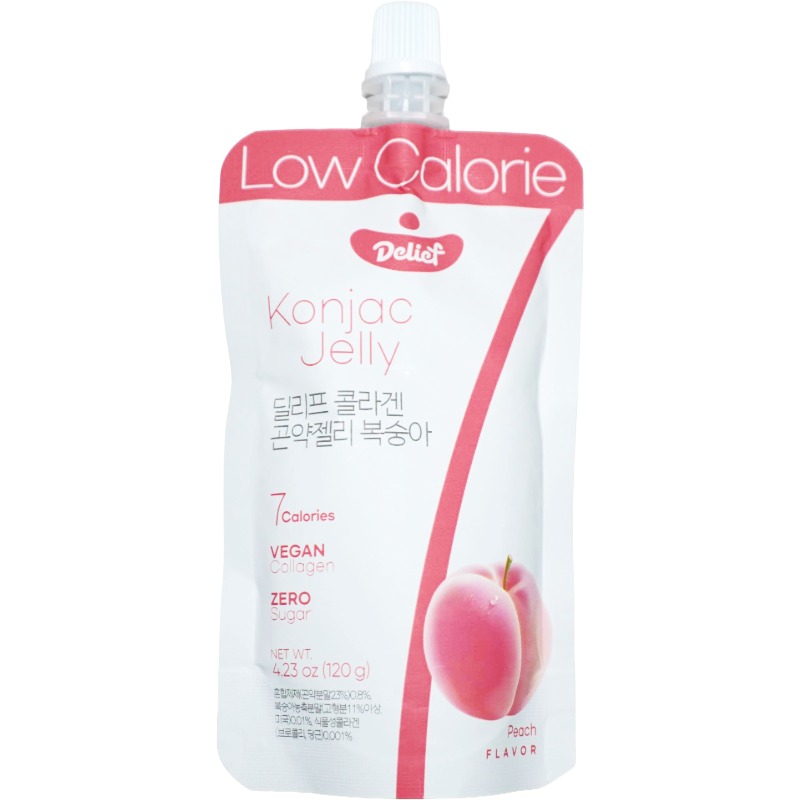 DELIEF Konjac Jelly Peach 130ml