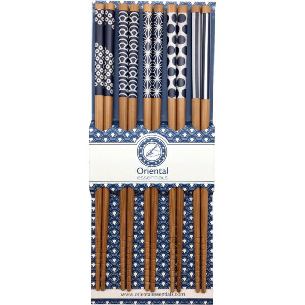 EMRO AZIATICA Blue Pattern Chopstick Set (Art. No 6006201)