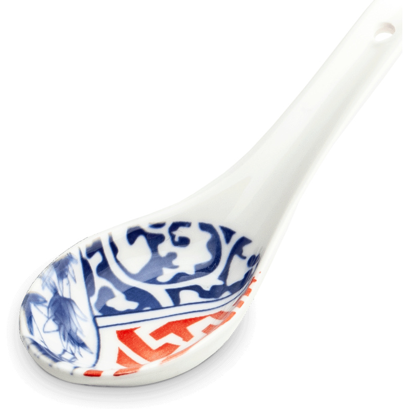 EMRO AZIATICA Porcelain Spoon Botanica 13.75cm (Art.No 7020)