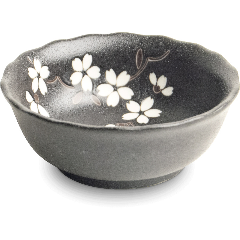 EMRO AZIATICA Sauce Dish Anemone Black 9cm x H3.5cm (Art.No 6044114)