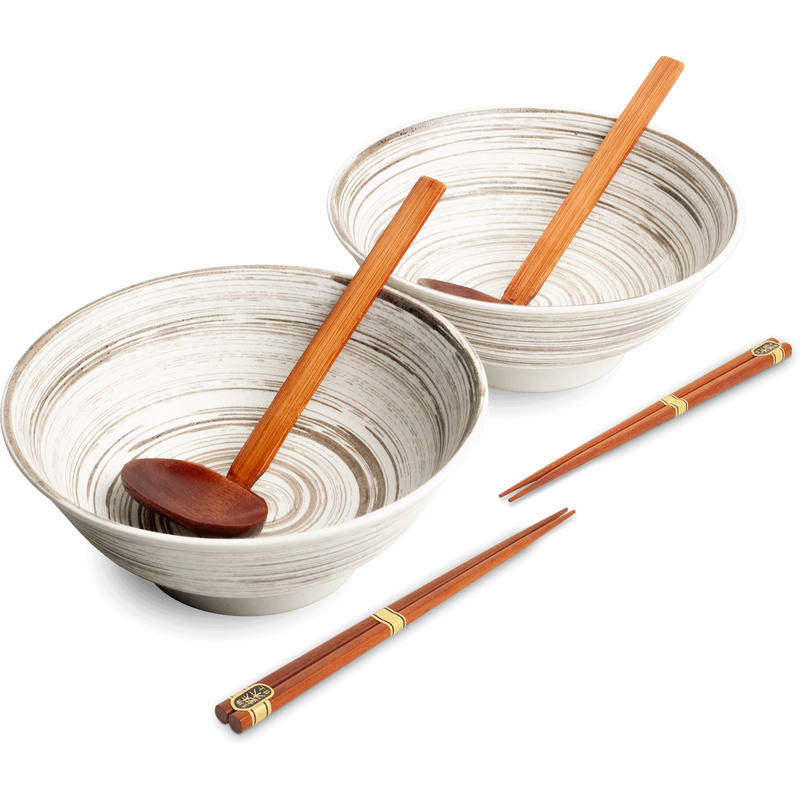EMRO AZIATICA Uzu White Ramen Bowl Set (Art. No 6050126)