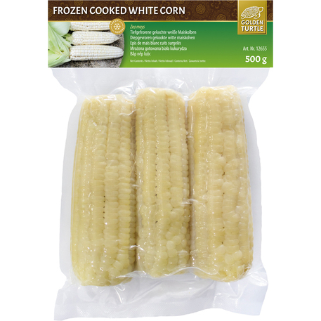 GOLDEN TURTLE White Corn Cooked