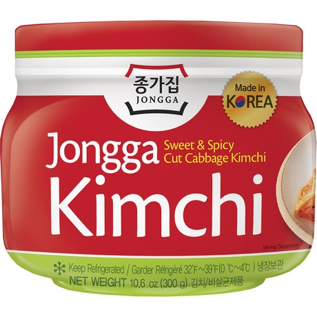 JONGGA Napa Cabbage Kimchi 300g