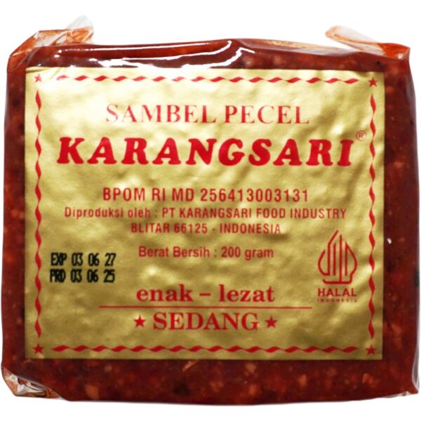 KARANGSARI Instant Peanut Sauce Spicy 200g