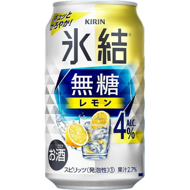 KIRIN Hyoketsu Yuzu Soda Non Suger Alc. 4% 350ml