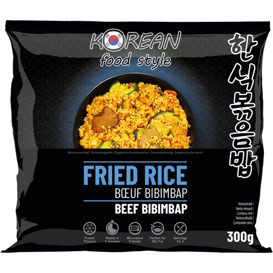 KOREAN FOOD STYLE Fried Rice Beef Bibimbap 300g