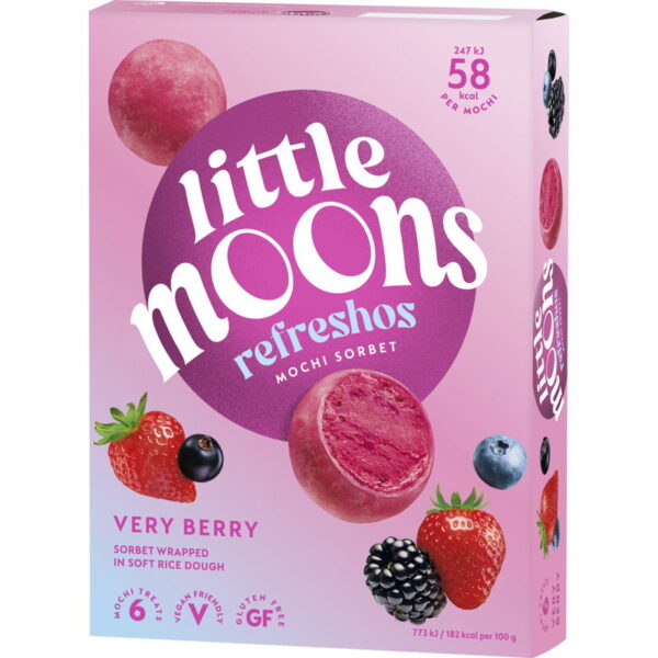 LITTLE MOON Mochi Ice Cream Red Fruit 192g