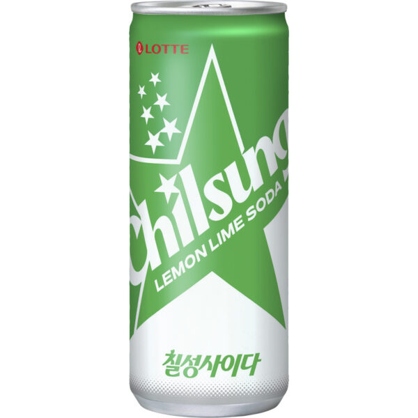 LOTTE Chilsung Lemon Lime Soda 250ml
