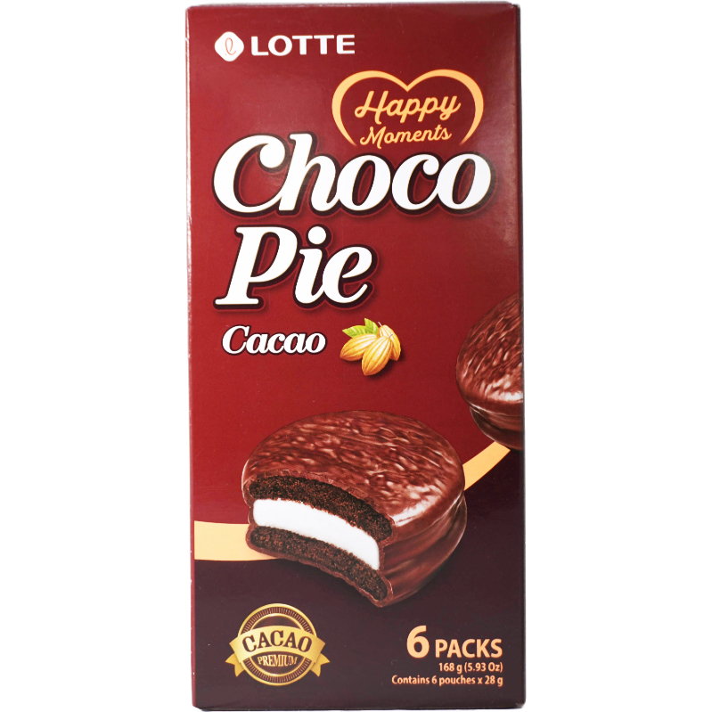 LOTTE Chocopie Cacao 6x28g