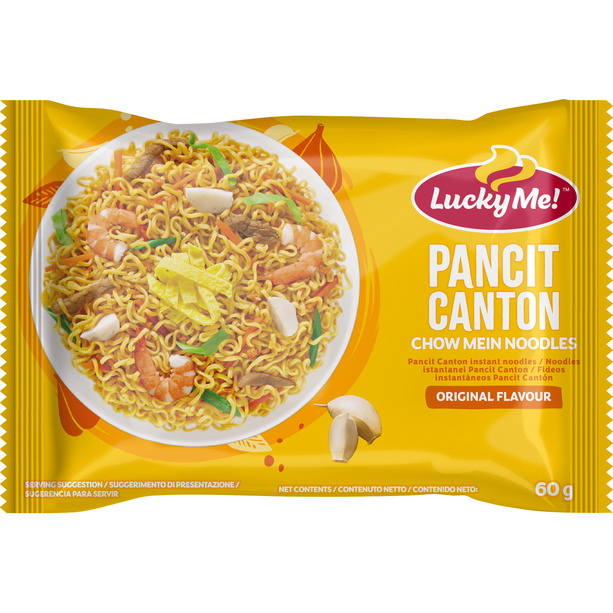 LUCKY ME! Instant Noodles Pancit Canton Original 60g