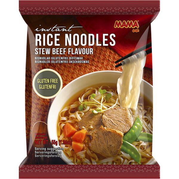 MAMA Instant Rice Noodle Stew Beef 55g