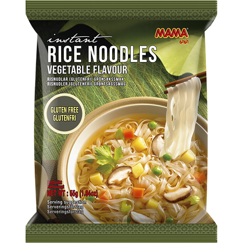 MAMA Instant Rice Noodle Vegetable 55g