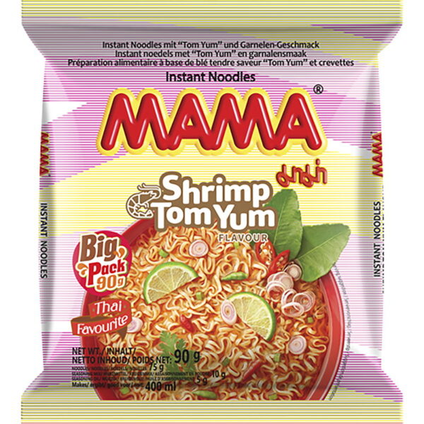 MAMA Oriental Style Instant Noodles Shrimp (Tom Yum) 90g