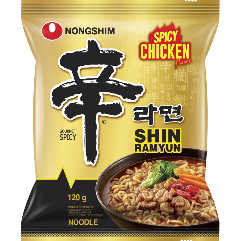 NONGSHIM Instant Shin Ramyun Spicy Chicken 120g