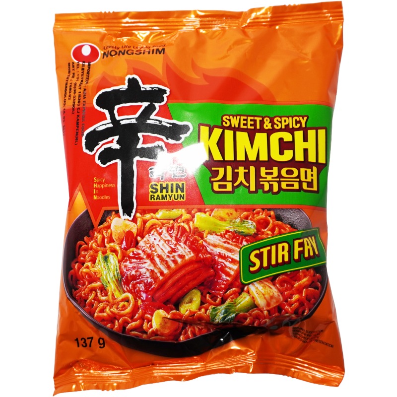 NONGSHIM Instant Shin Ramyun Stir Fry Kimchi 137g