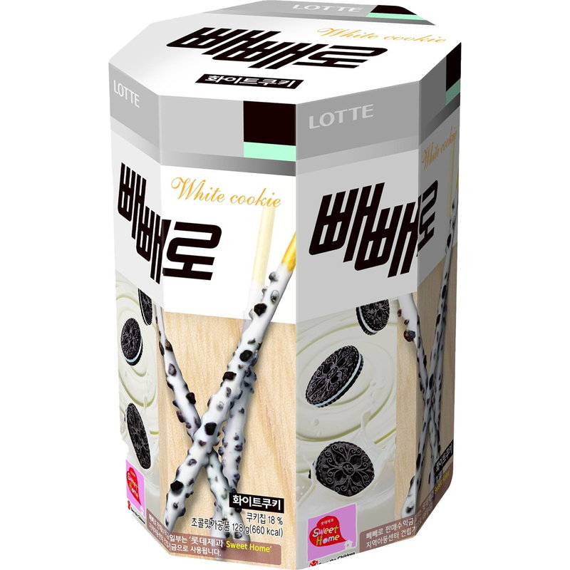 PEPERO White Cookie Bulk 128g