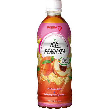 POKKA Ice Peach Tea 500ml