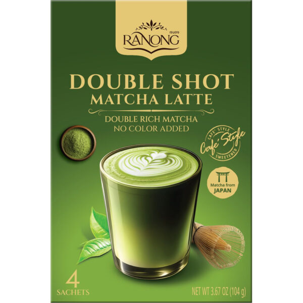 RANONG TEA Double Shot Matcha Latte 128g