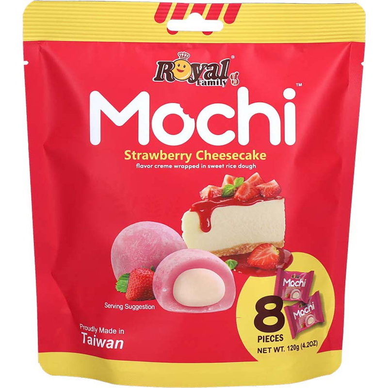 ROYAL FAMILY Mochi Strawberry Cheese Cake 120g