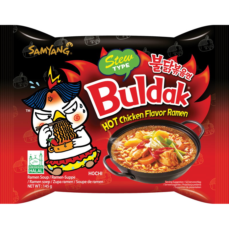 SAMYANG Buldak Instant Noodles Hot Chicken Stew Type 145g – C&C Asian ...