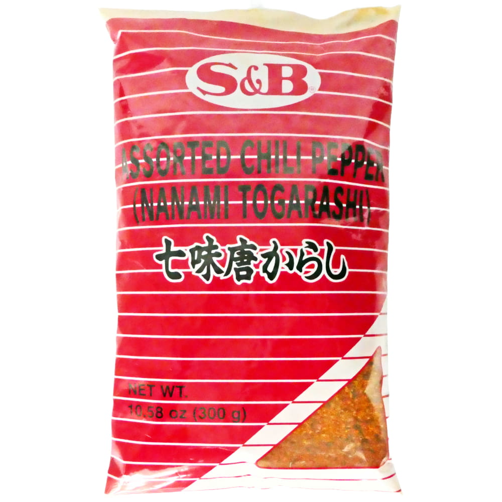 S&B Assorted Japanese Nanami Chili Powder 300g