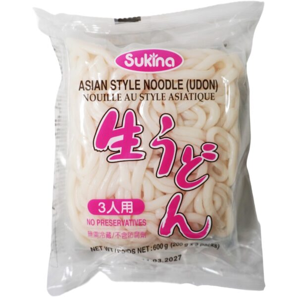SUKINA Fresh Udon Noodles 600g