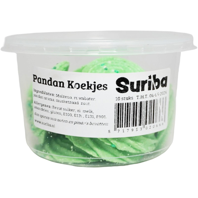 SURIBA Pandan Cookies 10pc