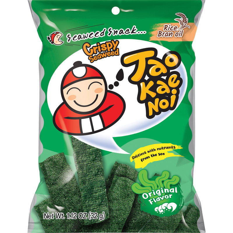 TAO KAE NOI Crispy Seaweed Original Flavor 32g