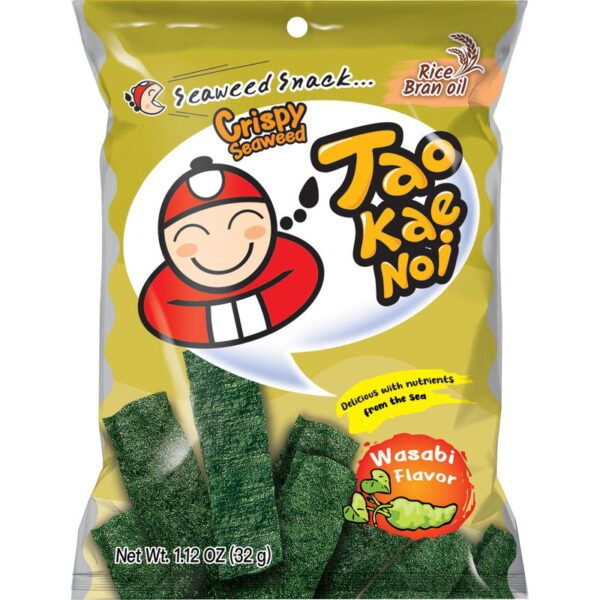 TAO KAE NOI Crispy Seaweed Wasabi Flavor 32g
