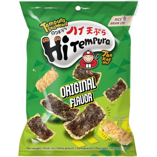 TAO KAE NOI Hi Tempura Seaweed Original Flavour 40g