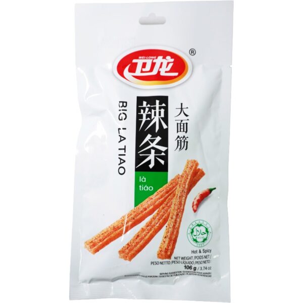 WEILONG Delicious Big La Tiao Hot Spicy 106g