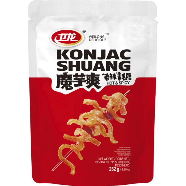 WEILONG Konjac Shuang Hot & Spicy 252g